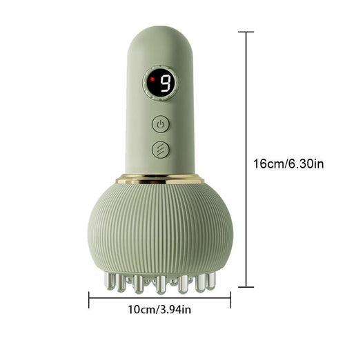 Deep Tissue Massage Device, Multi-Mode Home Portable Muscle Relaxer, Deep Heating Massager, Ideal Gift for Elders